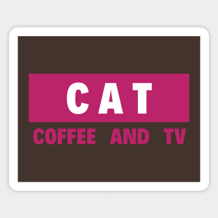Coffee and TV Magnet